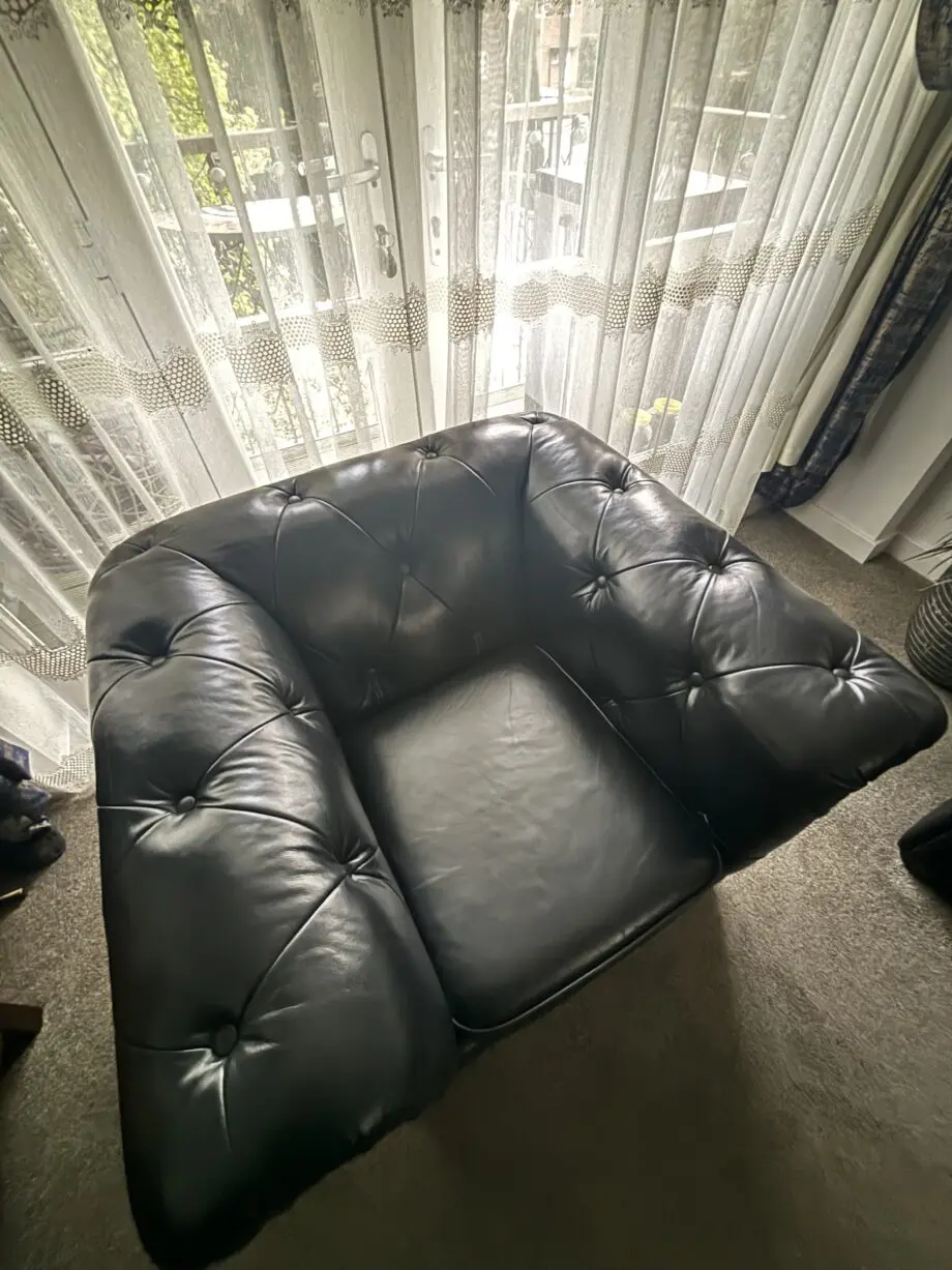 Armchairs and footstool , sold separately if needed