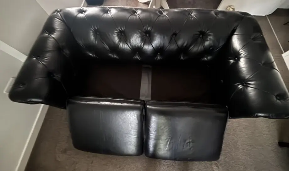 Leather Sofa bed