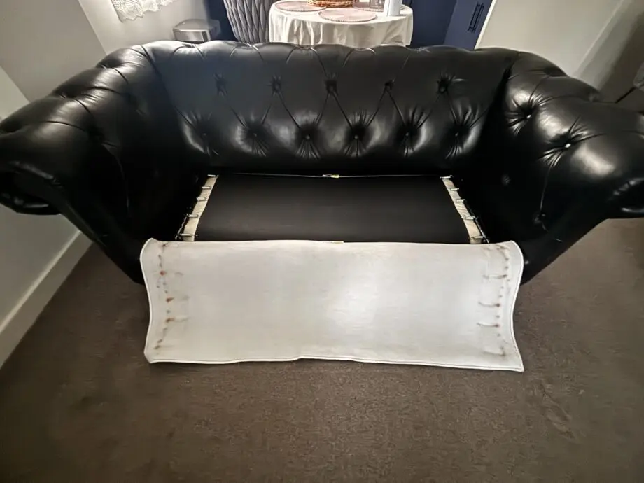 Leather Sofa bed