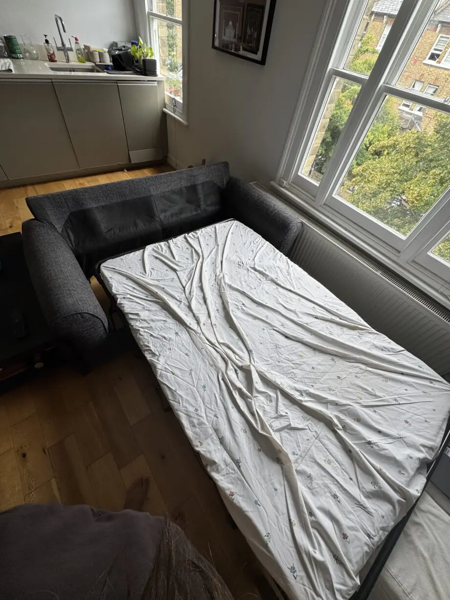 Argos Charcoal 2 seater Lisbon Sofa Bed