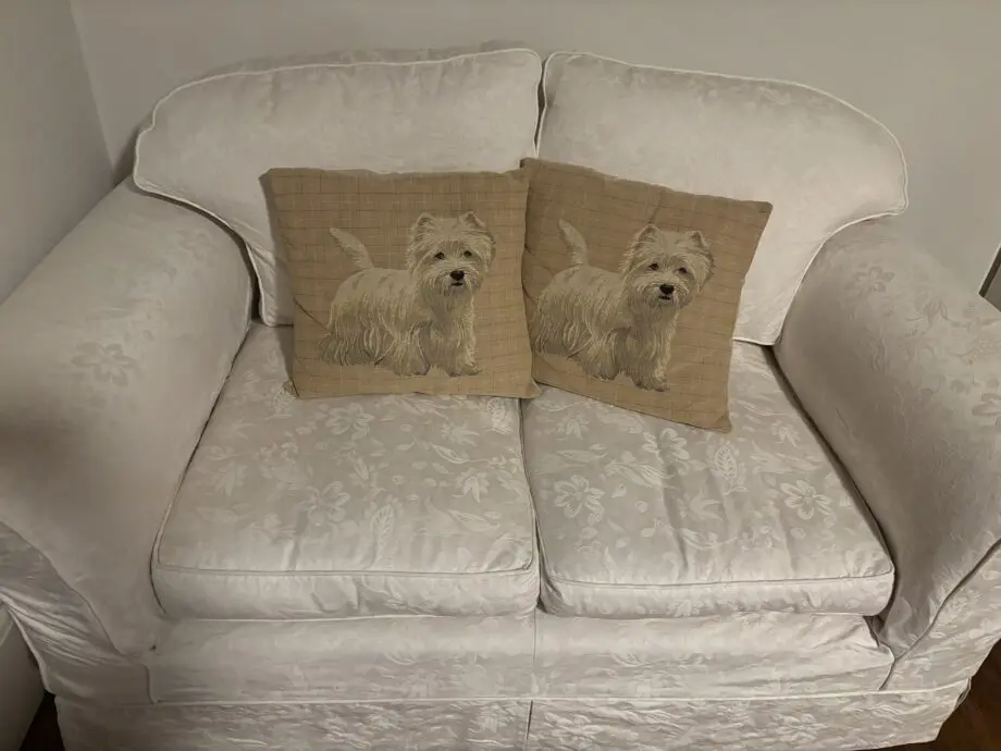 Laura Ashley Padstow ivory cream 2 seater sofa