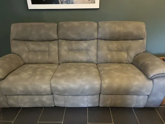 DFS sofa set, Foster, grey