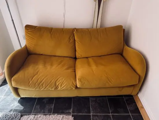 Strong metal sprung Sofa Bed