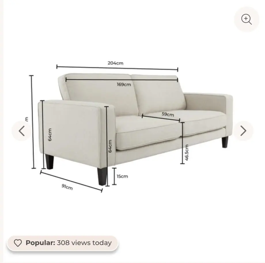 Dusk Soho Sofa - Brand New