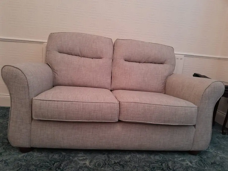 Harvey’s grey 2 seater sofa and 2 x armchairs