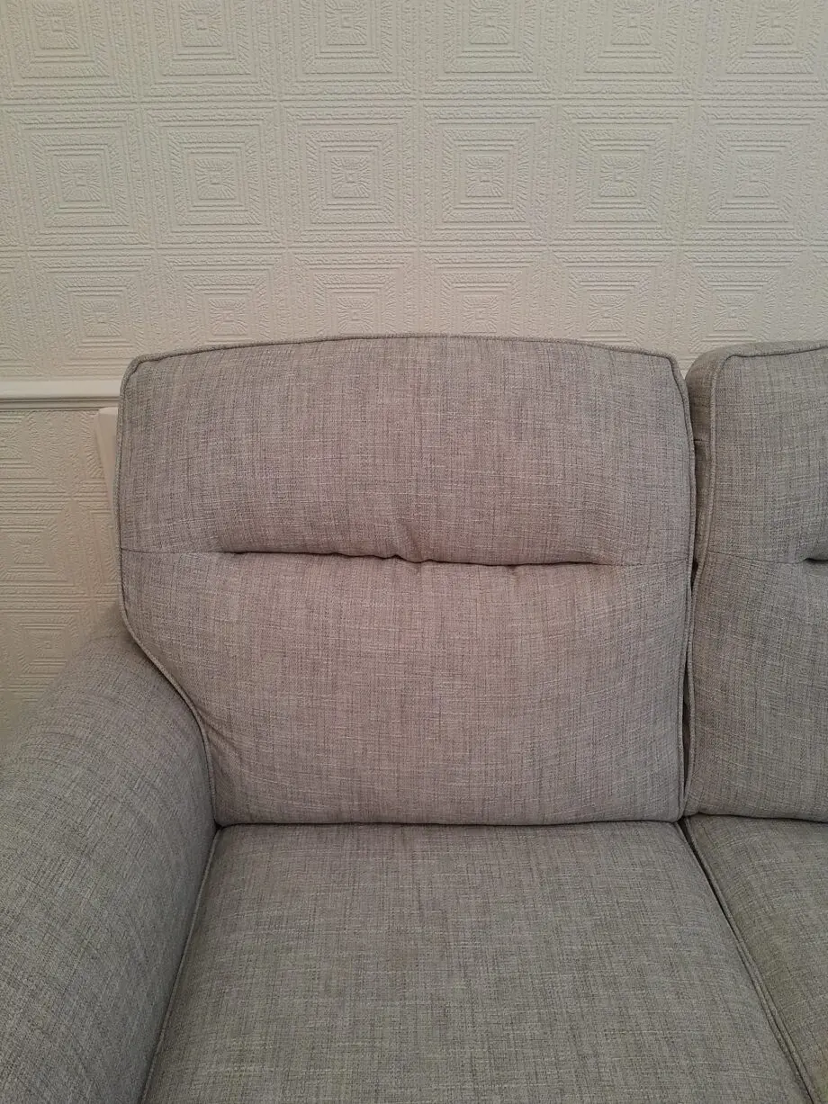 Harvey’s grey 2 seater sofa and 2 x armchairs