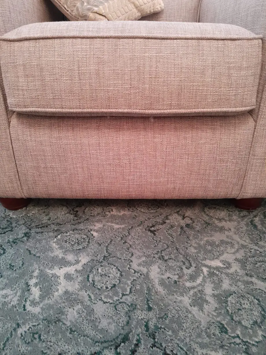 Harvey’s grey 2 seater sofa and 2 x armchairs
