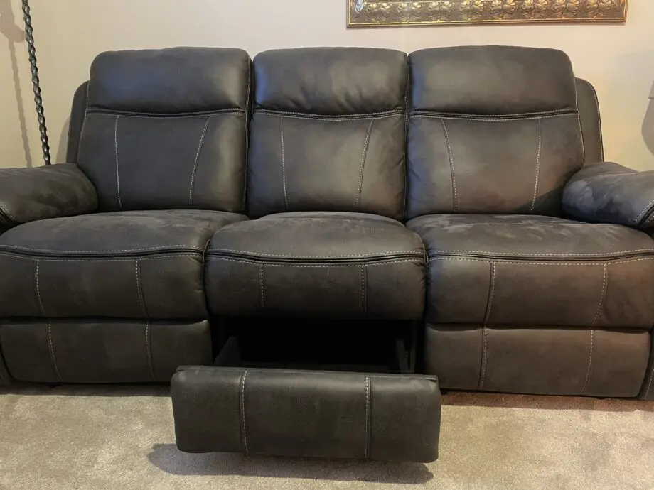Vinson Pro 3 Seater Smart sofa Power Recliner And footstool