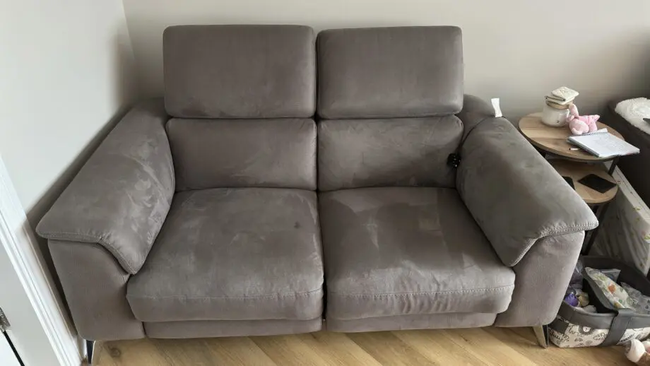 Dfs tahiti power recliner Arizona material colour pewter