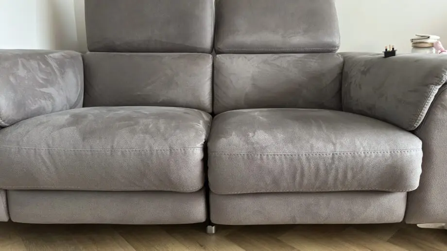 Dfs tahiti power recliner Arizona material colour pewter