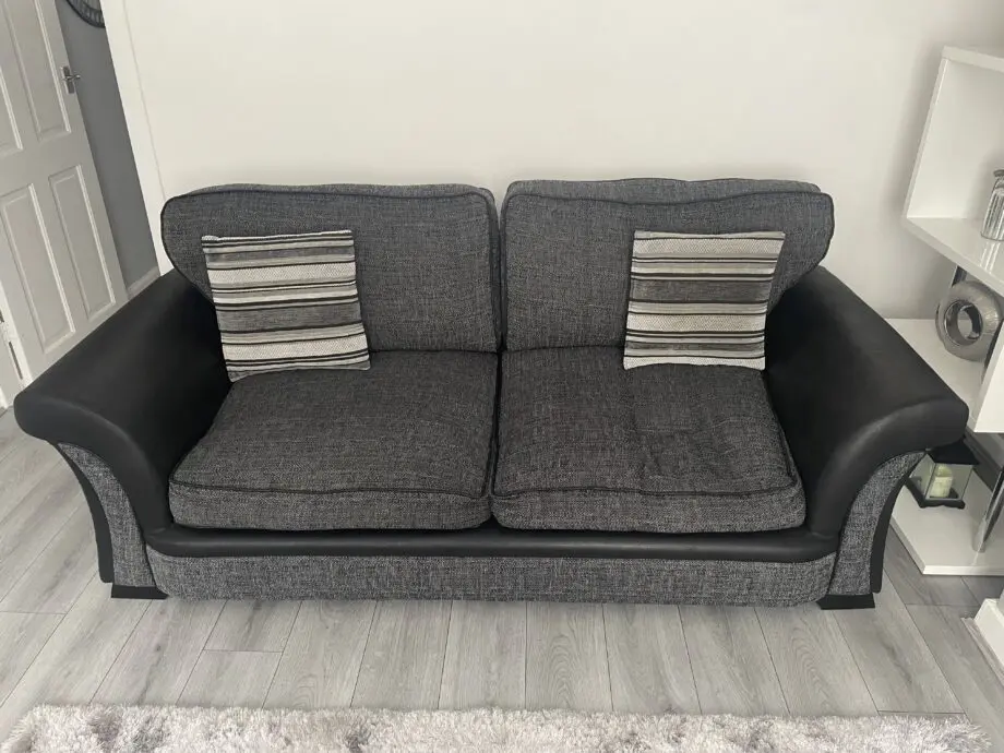 3 seater flat back dfs sofa