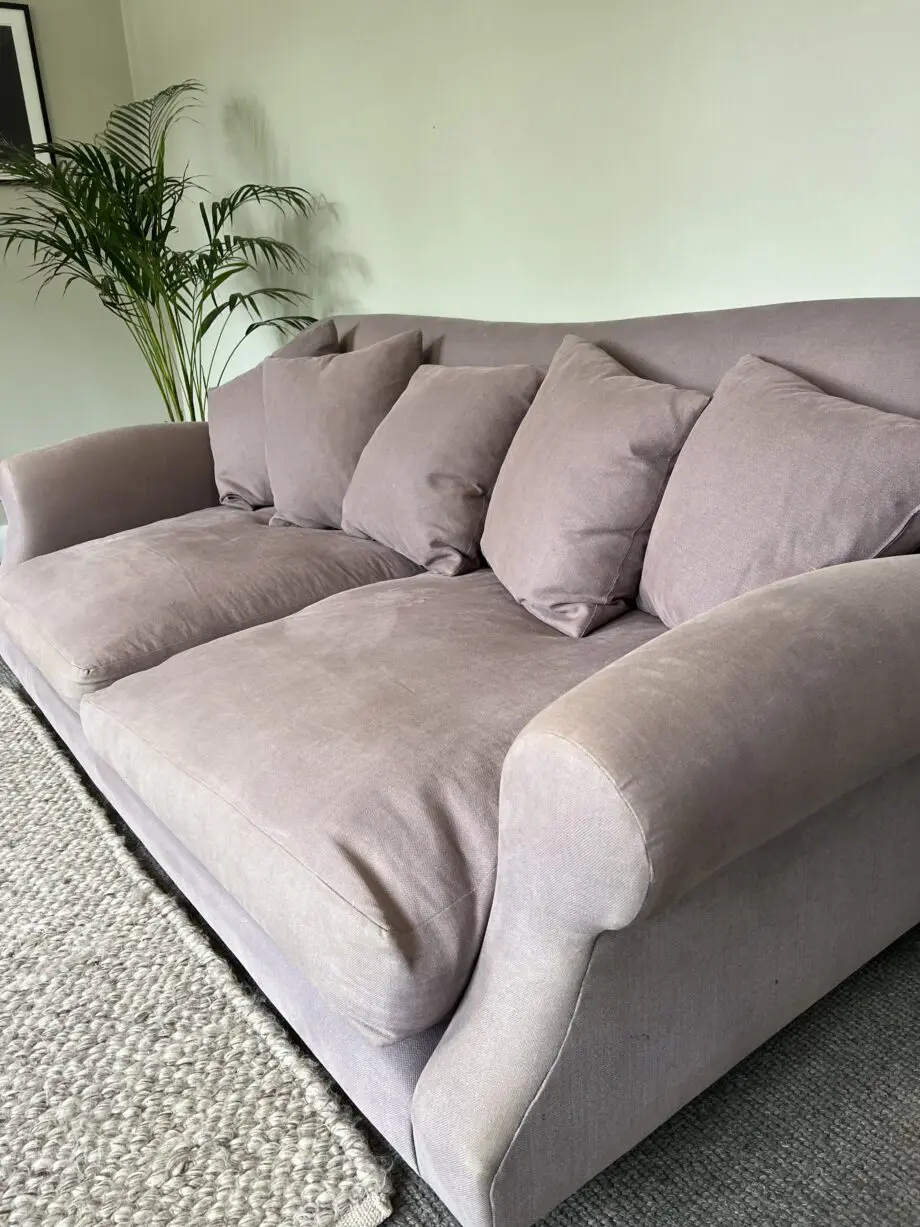 Loaf Crumpet Sofa - dusky purple (not pink)