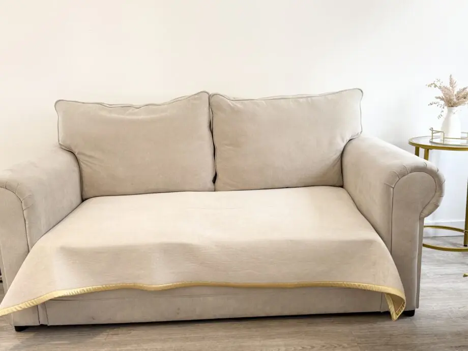 Fabric Cream 3 + 2 + 1 Seater Sofa Set With High Back