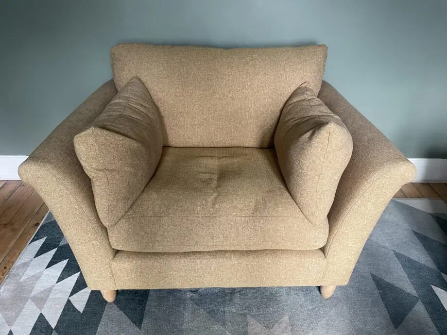 Marks and Spencer Ochre Love Seat