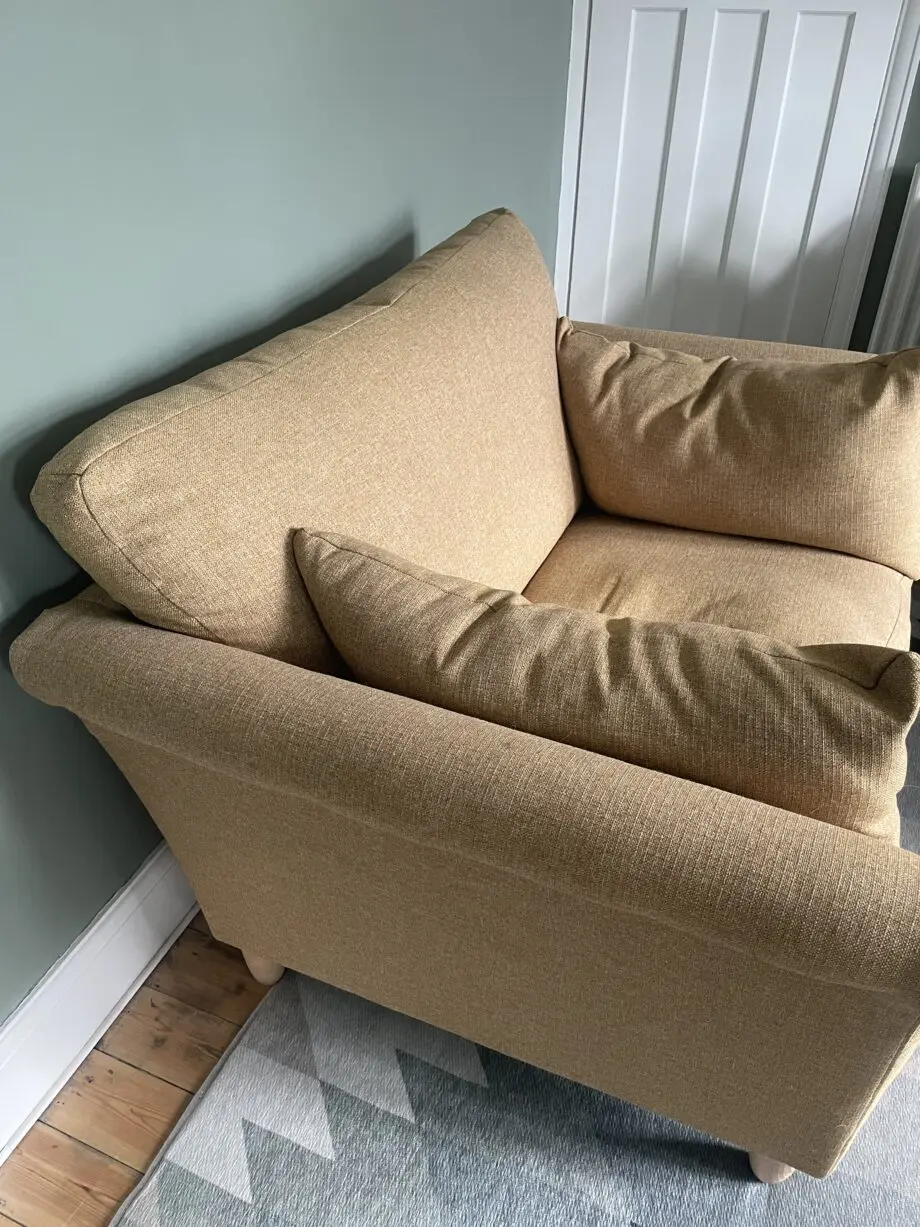 Marks and Spencer Ochre Love Seat