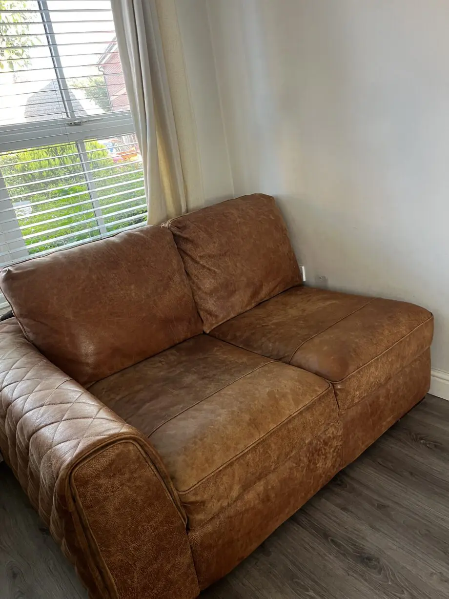 Sofology Mazzini Utah Tan Corner Sofa - £1200 (RRP £3899)