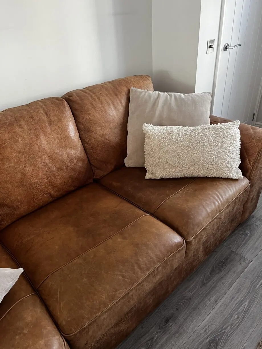 Sofology Mazzini Utah Tan Corner Sofa - £1200 (RRP £3899)