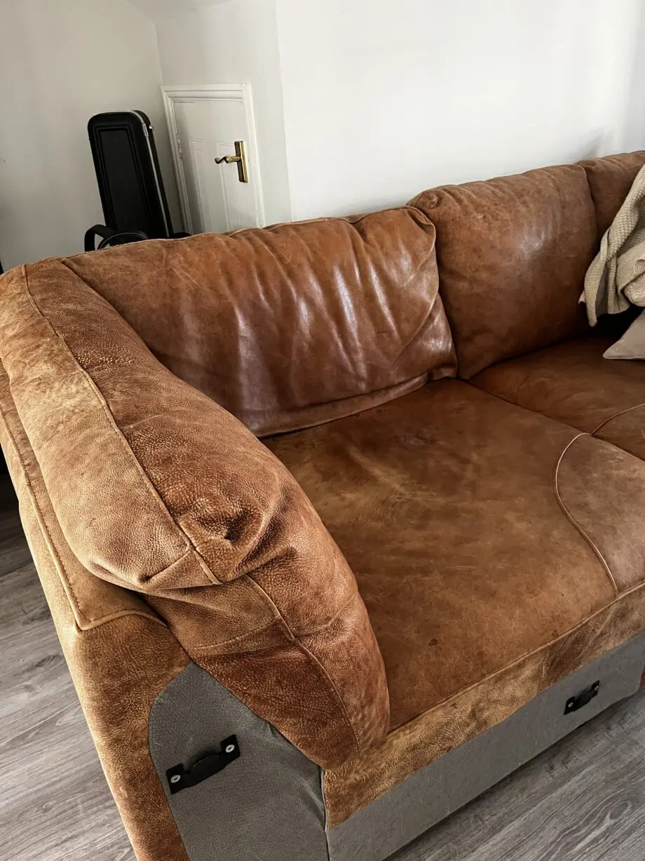 Sofology Mazzini Utah Tan Corner Sofa - £1200 (RRP £3899)