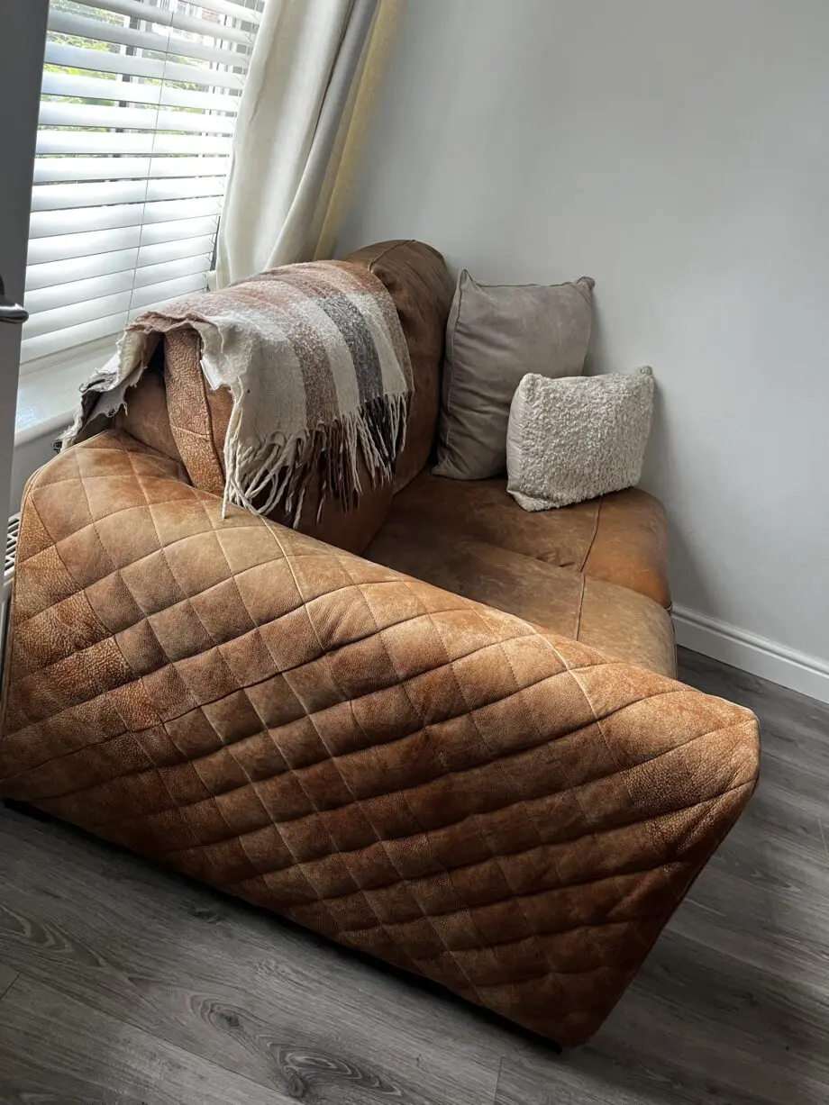 Sofology Mazzini Utah Tan Corner Sofa - £1200 (RRP £3899)