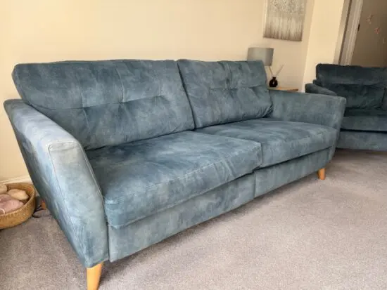 French Connection Designer Sofa & Chair Set