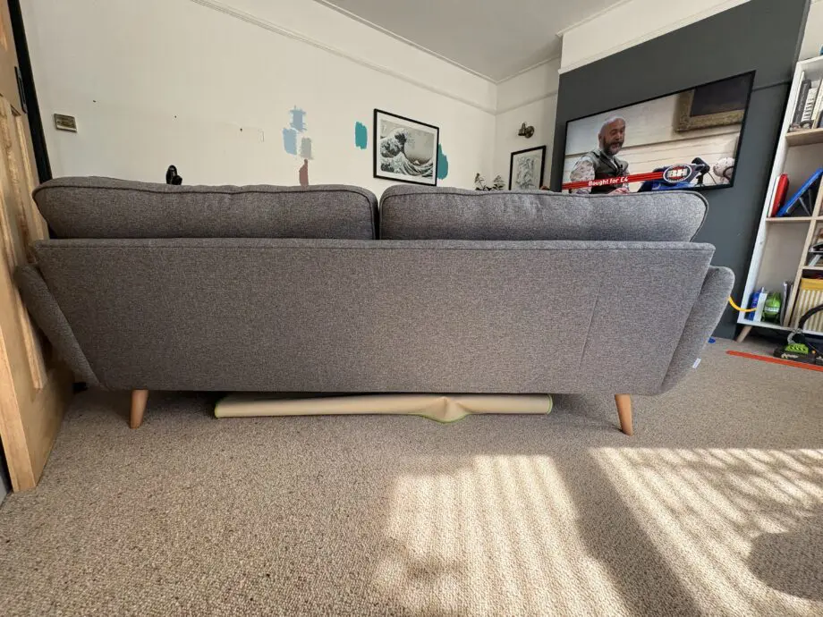DFS French Connection Zinc range sofas 3 and 4 seater Grey and Teal