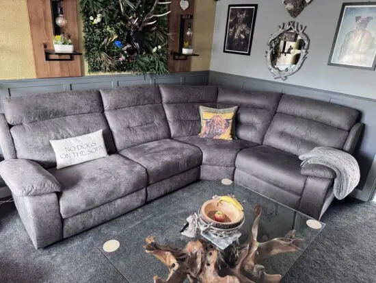 SCS Endurance Alexander Corner Sofa with Two End Recliners Manual