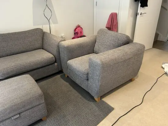 DFS Grey sofa set