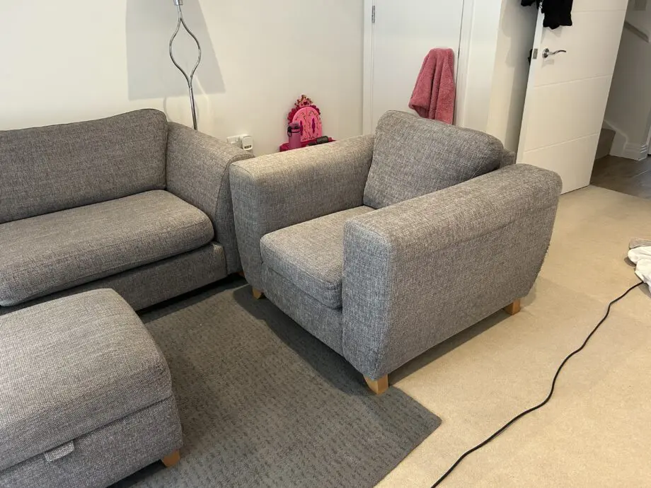 DFS Grey sofa set
