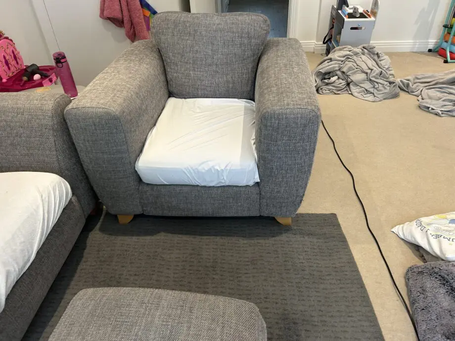 DFS Grey sofa set