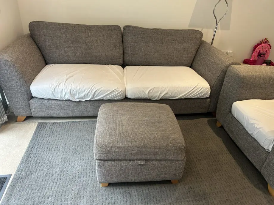 DFS Grey sofa set
