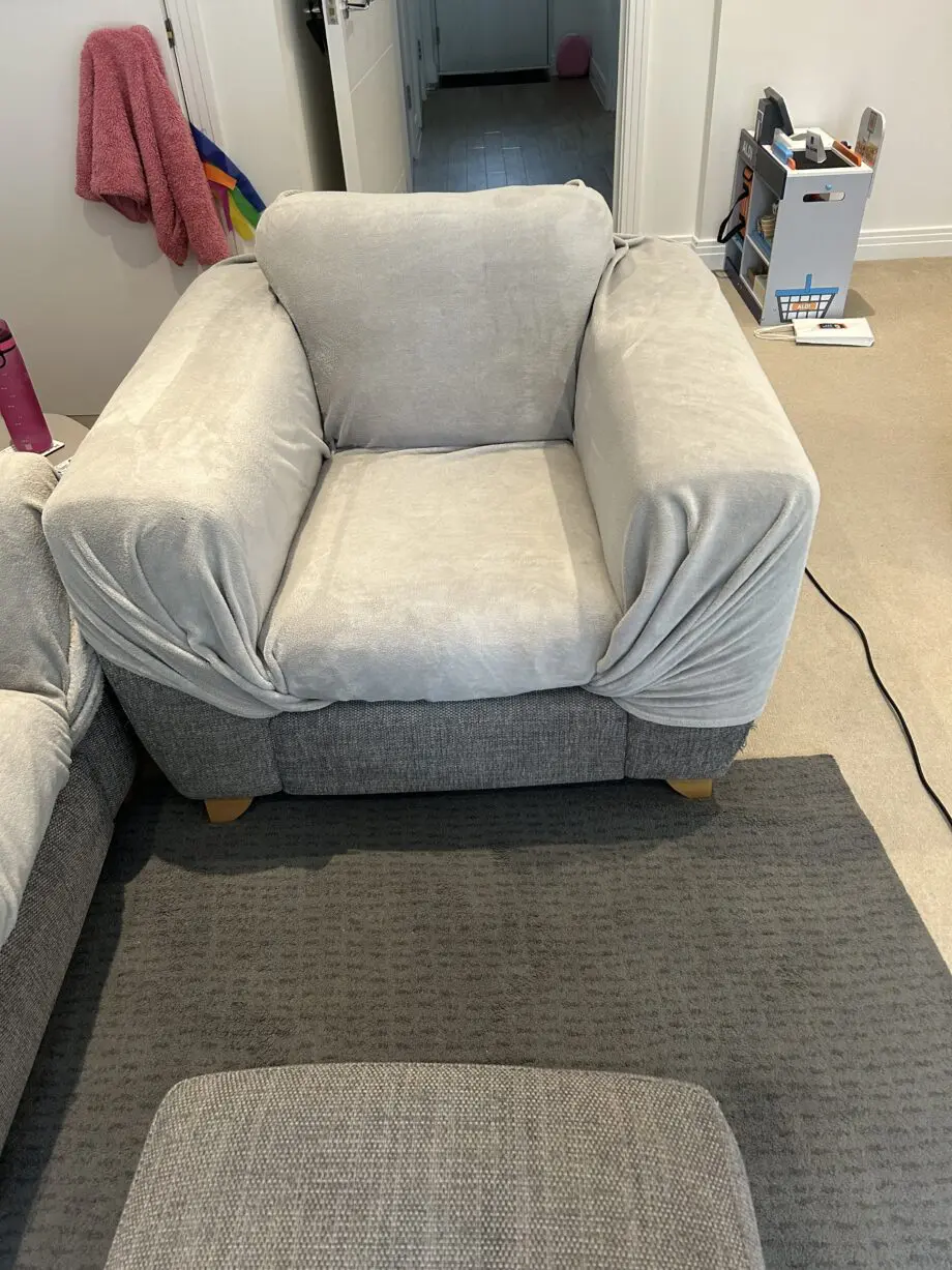 DFS Grey sofa set