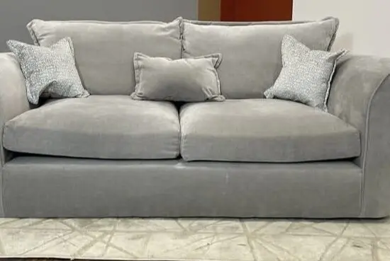 Sofology COMO 3- Seater Sofa - Silver (grey)