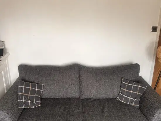 Theo Fabric 3 Seater Sofa