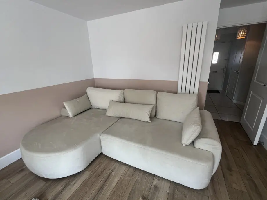 Bodmin corner sofa bed with storage - right hand corner.