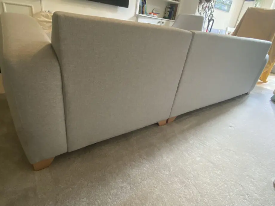 DFS Grey Layla 3 seater + storage chaise