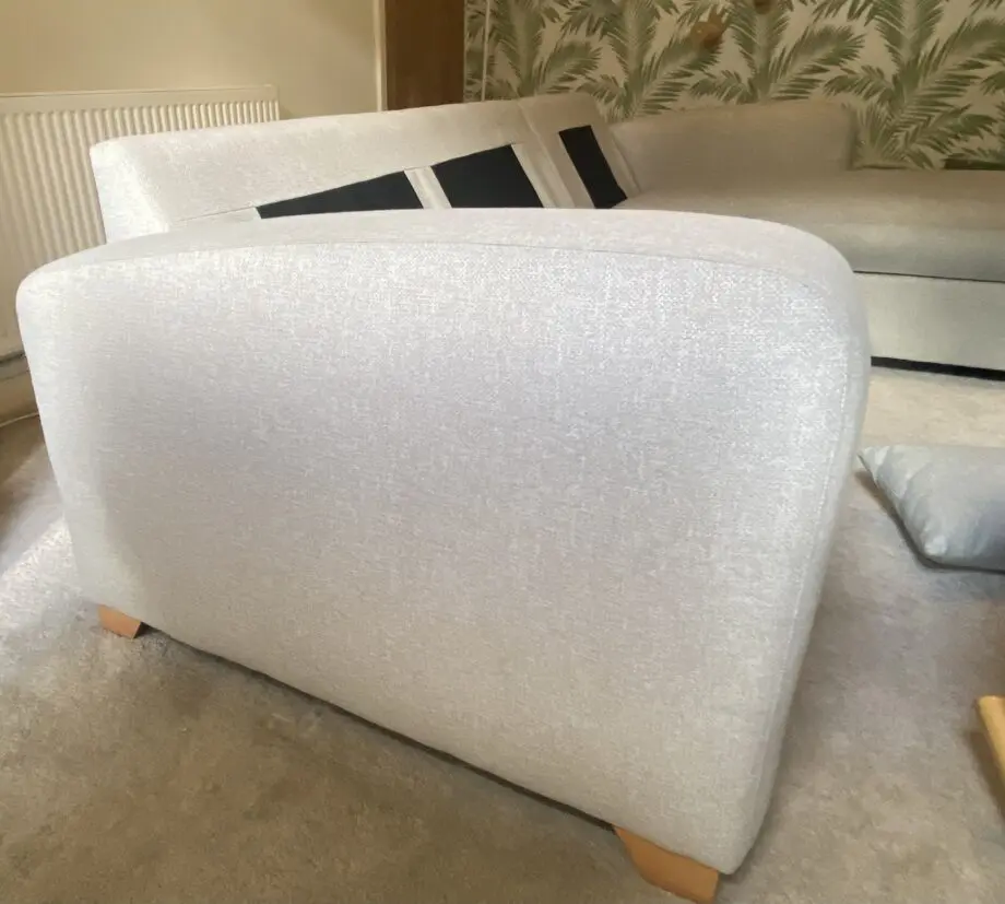 DFS Grey Layla 3 seater + storage chaise