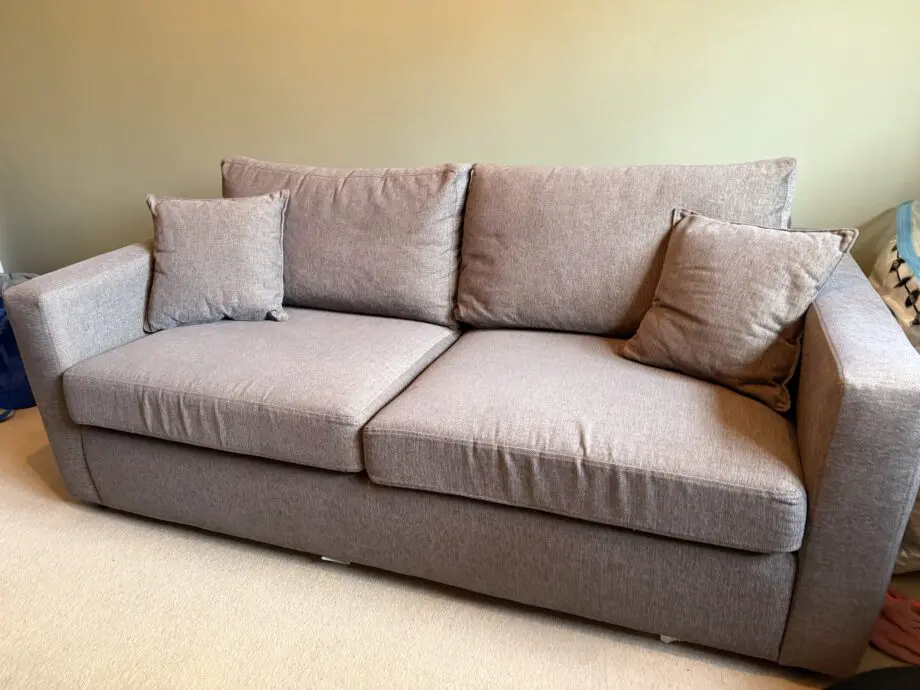 Highly Sprung Oxford sofa bed