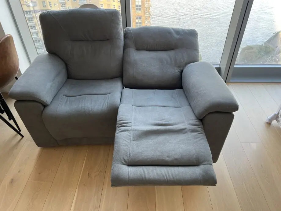 Latitude run manual recliner sofa grey