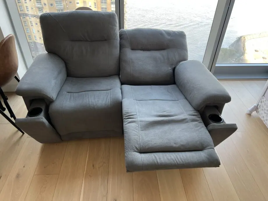 Latitude run manual recliner sofa grey