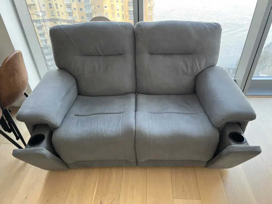 Latitude run manual recliner sofa grey