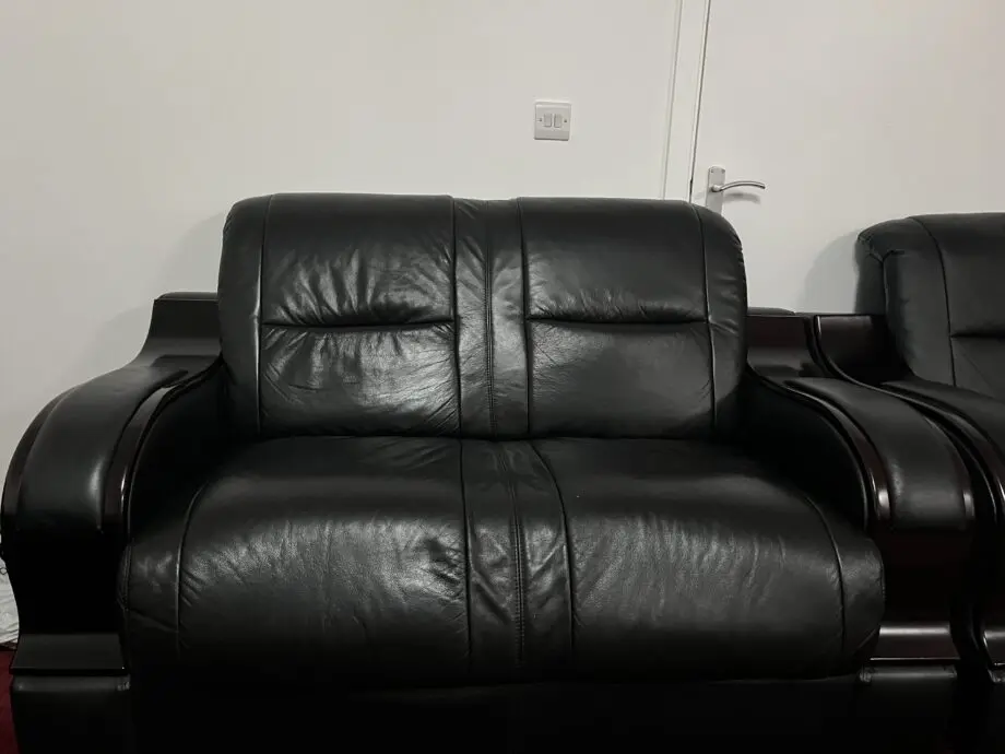 Complete Sofa Set - 1, 2 ,3 Seater Sofas (Black)