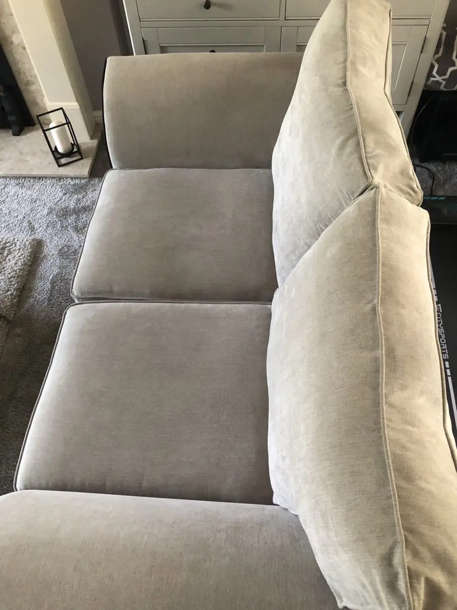 Ivory 2 seater sofa