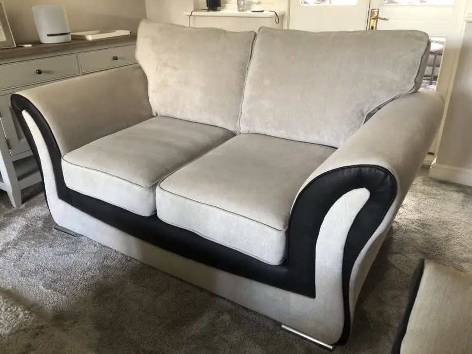 Ivory 2 seater sofa