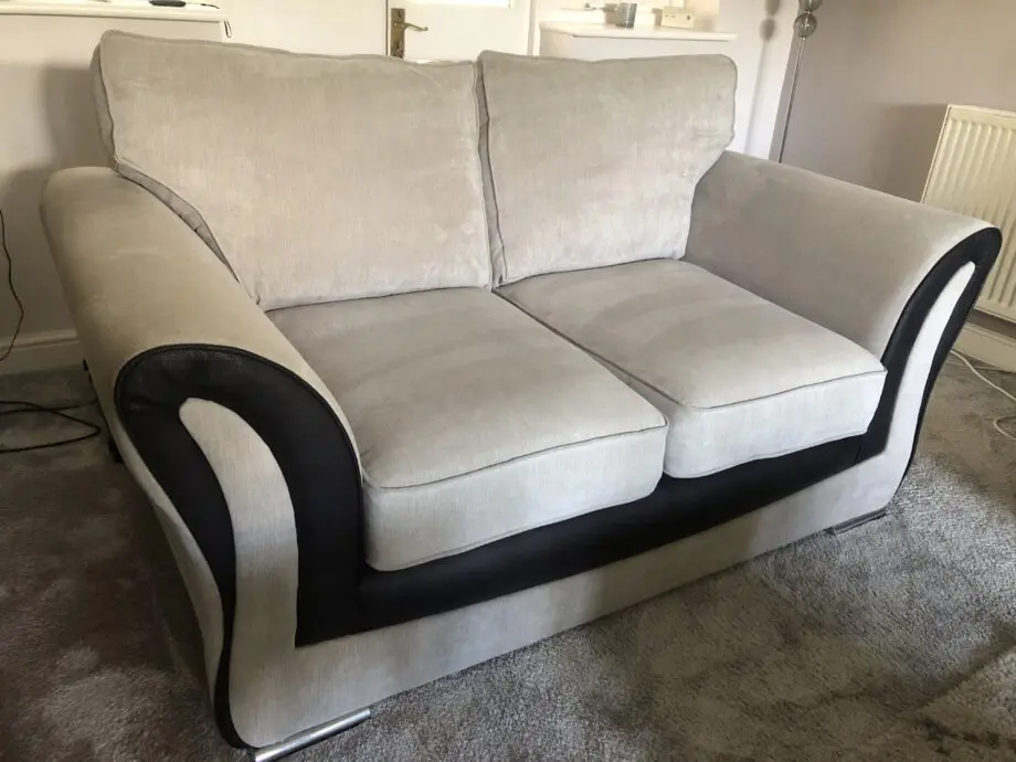 Ivory 2 seater sofa