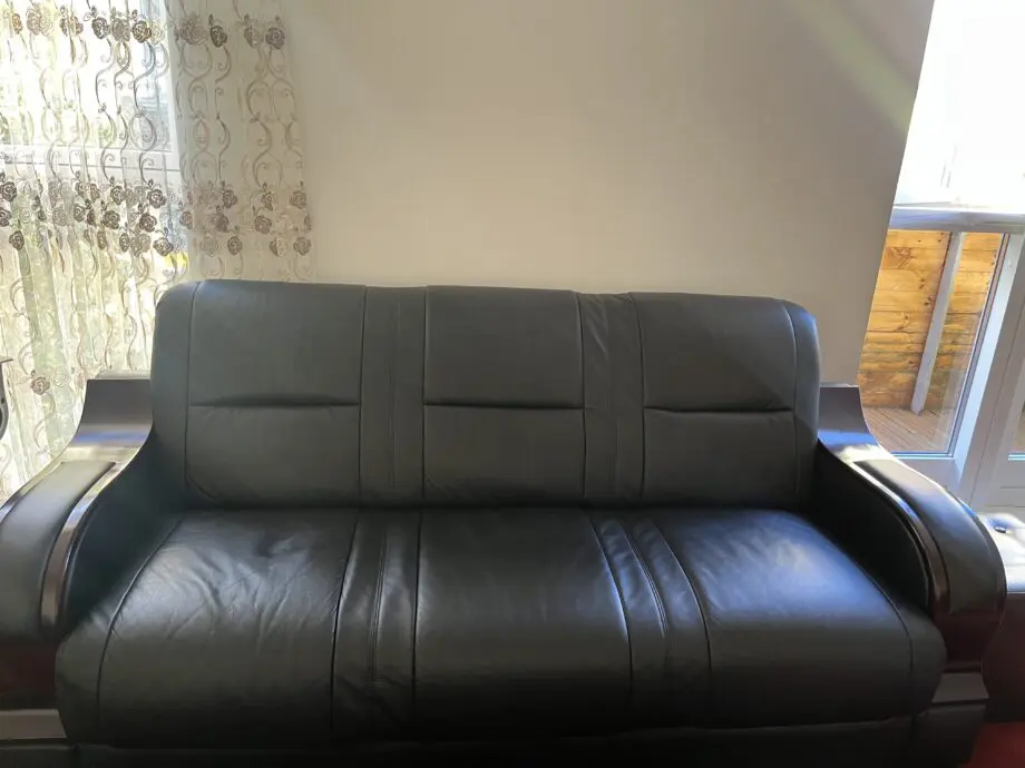 -Need gone ASAP- Complete Sofa Set - 1, 2 ,3 Seater Sofas (Black)
