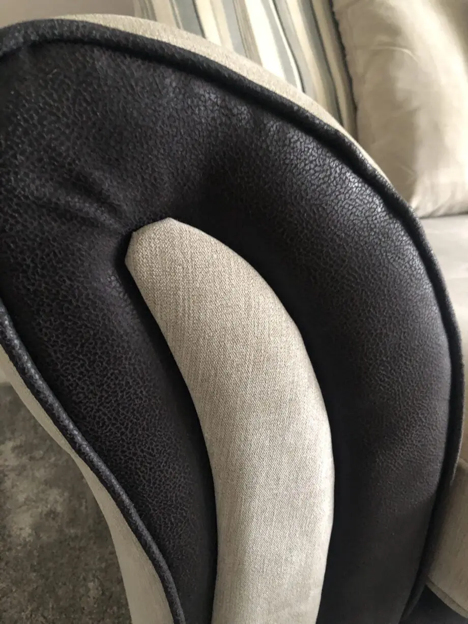 2 seater ivory sofa