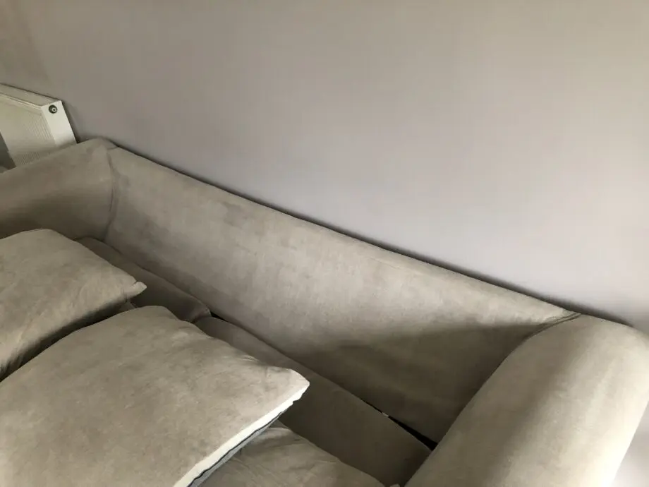 2 seater ivory sofa