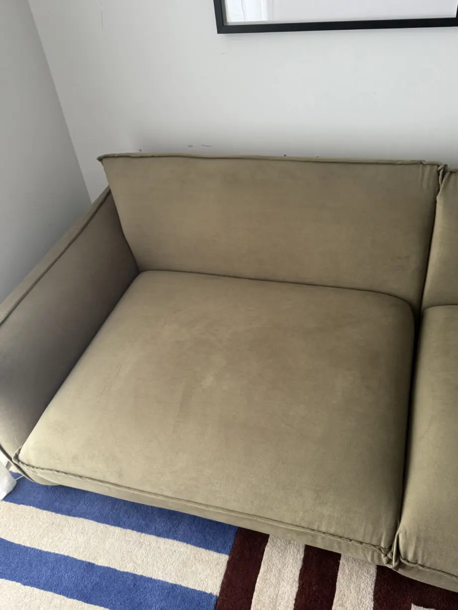 Sage Green Three Seater Sofa