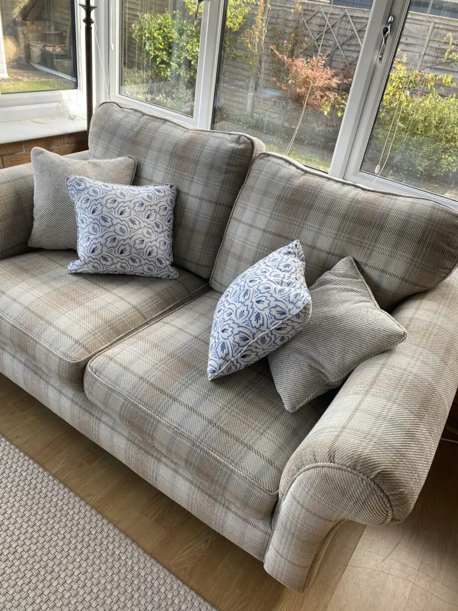 Parker knoll two seater sofa