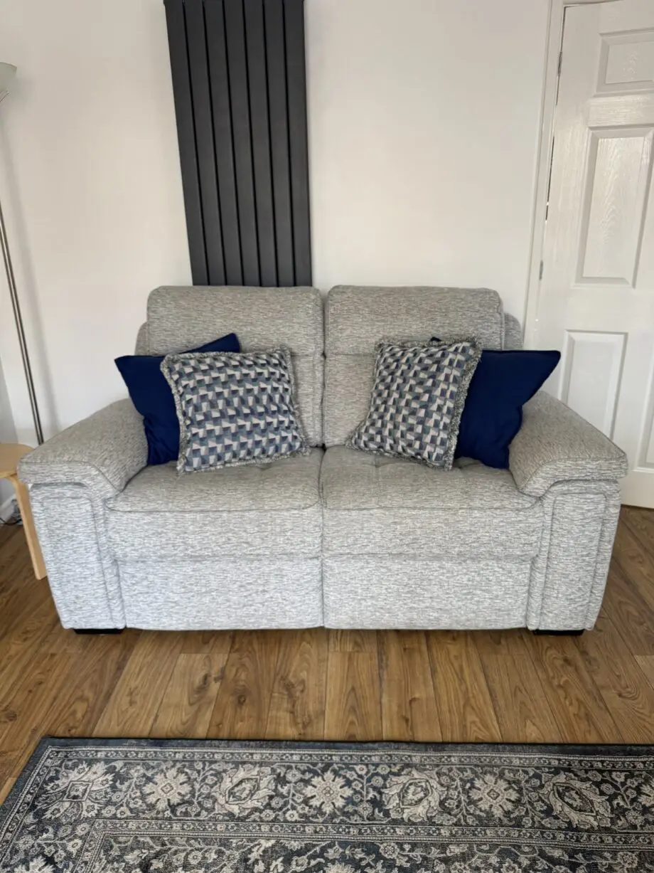 G plan 2 two seater sofas